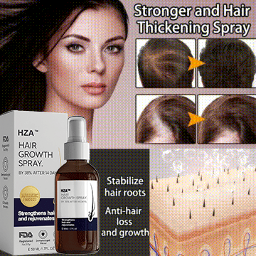 🌿LAST DAY PROMOTION - 70% OFF🌿 HZA™ Natural Hair Regrowth Spray