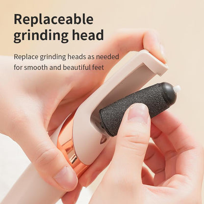 QIAWI Rechargeable Electric Feet Callus Remover, Portable Electronic Foot File：69% discount for the last three hours