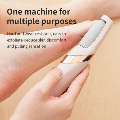 QIAWI Rechargeable Electric Feet Callus Remover, Portable Electronic Foot File：69% discount for the last three hours