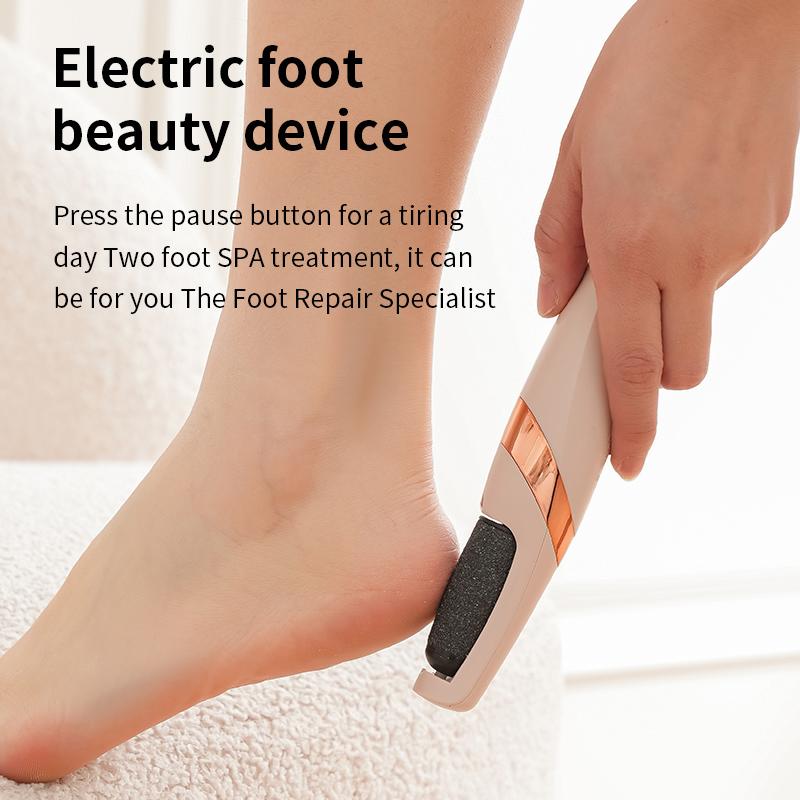 QIAWI Rechargeable Electric Feet Callus Remover, Portable Electronic Foot File：69% discount for the last three hours