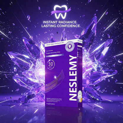 NESLEMY Whitening Strips – Whiter Teeth in 30 Minutes