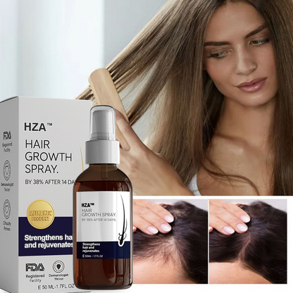 🌿LAST DAY PROMOTION - 70% OFF🌿 HZA™ Natural Hair Regrowth Spray