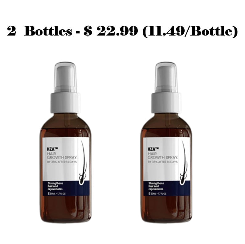 🌿LAST DAY PROMOTION - 70% OFF🌿 HZA™ Natural Hair Regrowth Spray