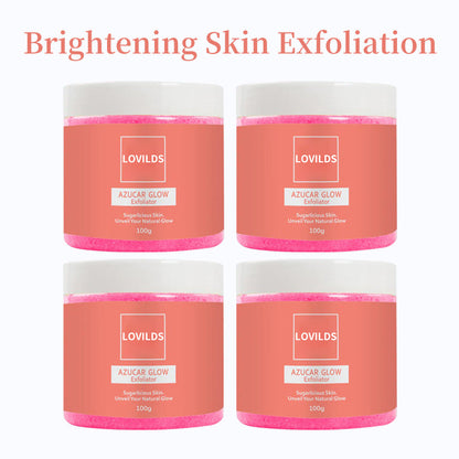 🔥 [LIMITED TIME] Pink Sugar Glow Exfoliator – Brighten & Smooth Skin (Face & Body)!