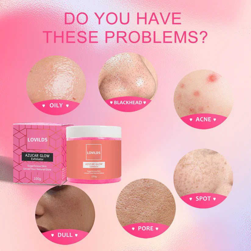 🔥 [LIMITED TIME] Pink Sugar Glow Exfoliator – Brighten & Smooth Skin (Face & Body)!