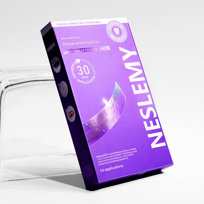 NESLEMY Whitening Strips – Whiter Teeth in 30 Minutes