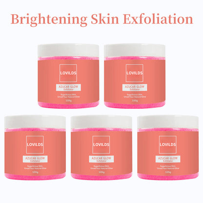 🔥 [LIMITED TIME] Pink Sugar Glow Exfoliator – Brighten & Smooth Skin (Face & Body)!