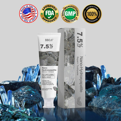 🔥 Final Day 60% OFF 🔥BBOJI™- Fluoride-Free Hydroxyapatite Toothpaste