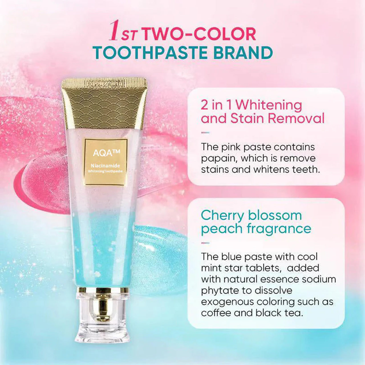 🔥Final - 3 Hours: 60% OFF Nicotinamide Whitening Toothpaste