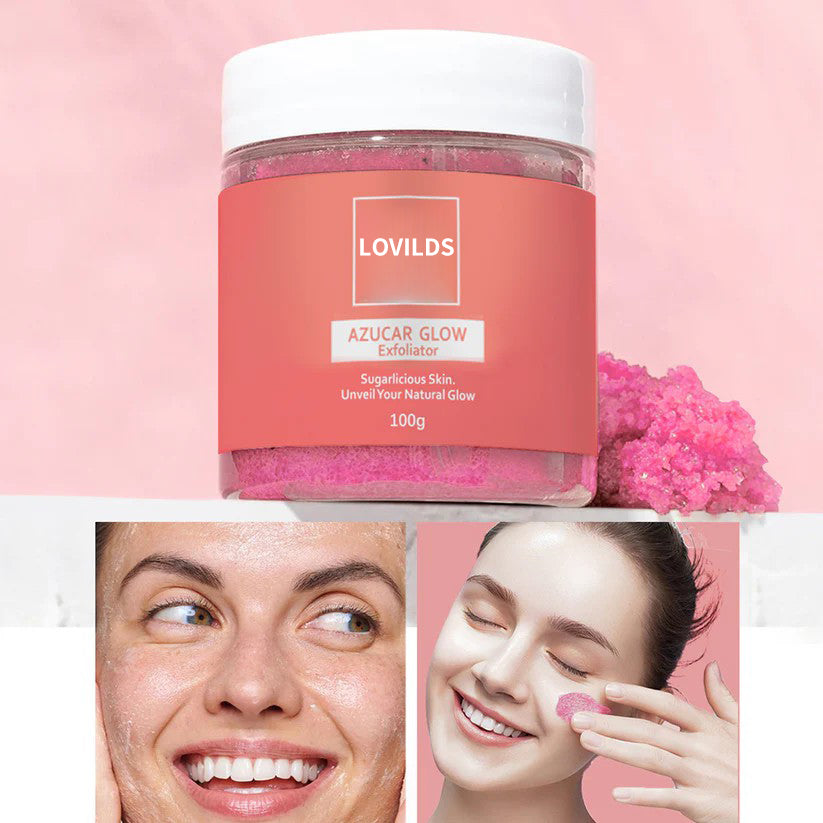 🔥 [LIMITED TIME] Pink Sugar Glow Exfoliator – Brighten & Smooth Skin (Face & Body)!