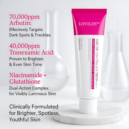 LOVILDS™ Revive Cream: Abutin 7% + Traneaxamic Acid 4%