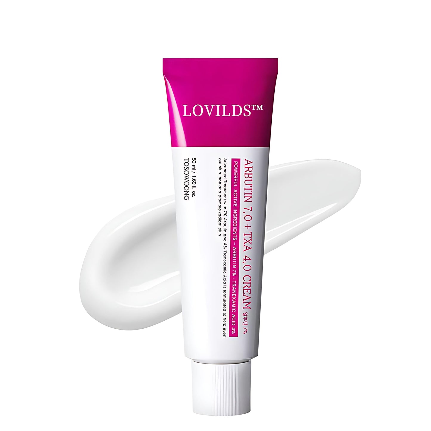 LOVILDS™ Revive Cream: Abutin 7% + Traneaxamic Acid 4%