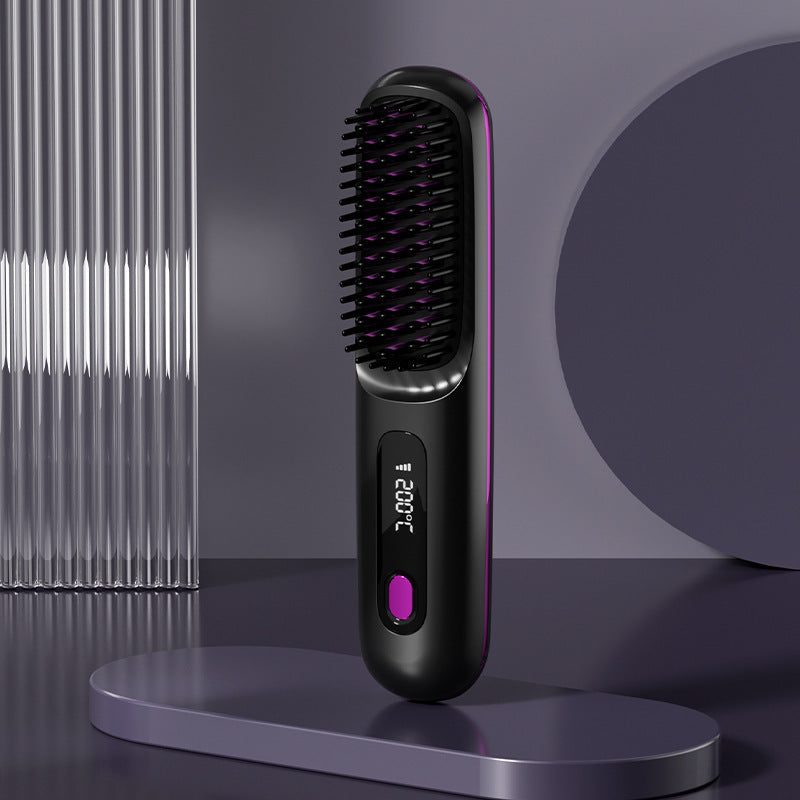 NESLEMY™Heatless Hair Brush: Salon-Level Style in Minutes, Zero Damage