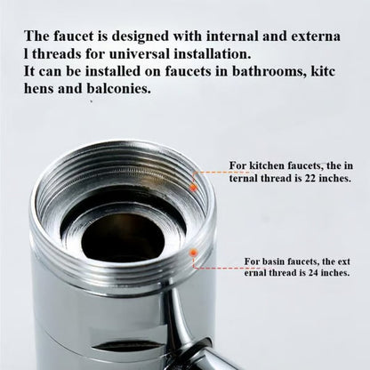🚰QIAWI™-Rotatable Faucet Aerator Extension