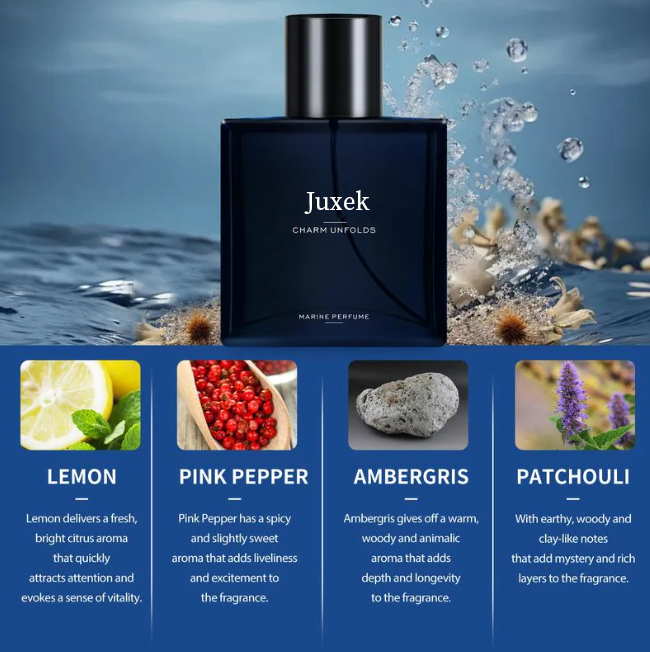 Charm awakening starts with this bottle -Juxek™ pheromone perfume for men