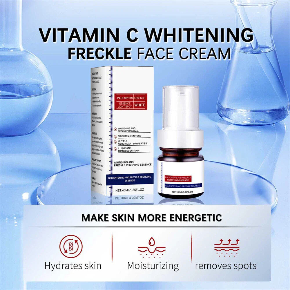 ⚡5-second brightening rescue: Dark spots disappear, blemishes fade, and skin becomes radiant! Vitamin C Whitening Freckles ESSENCE