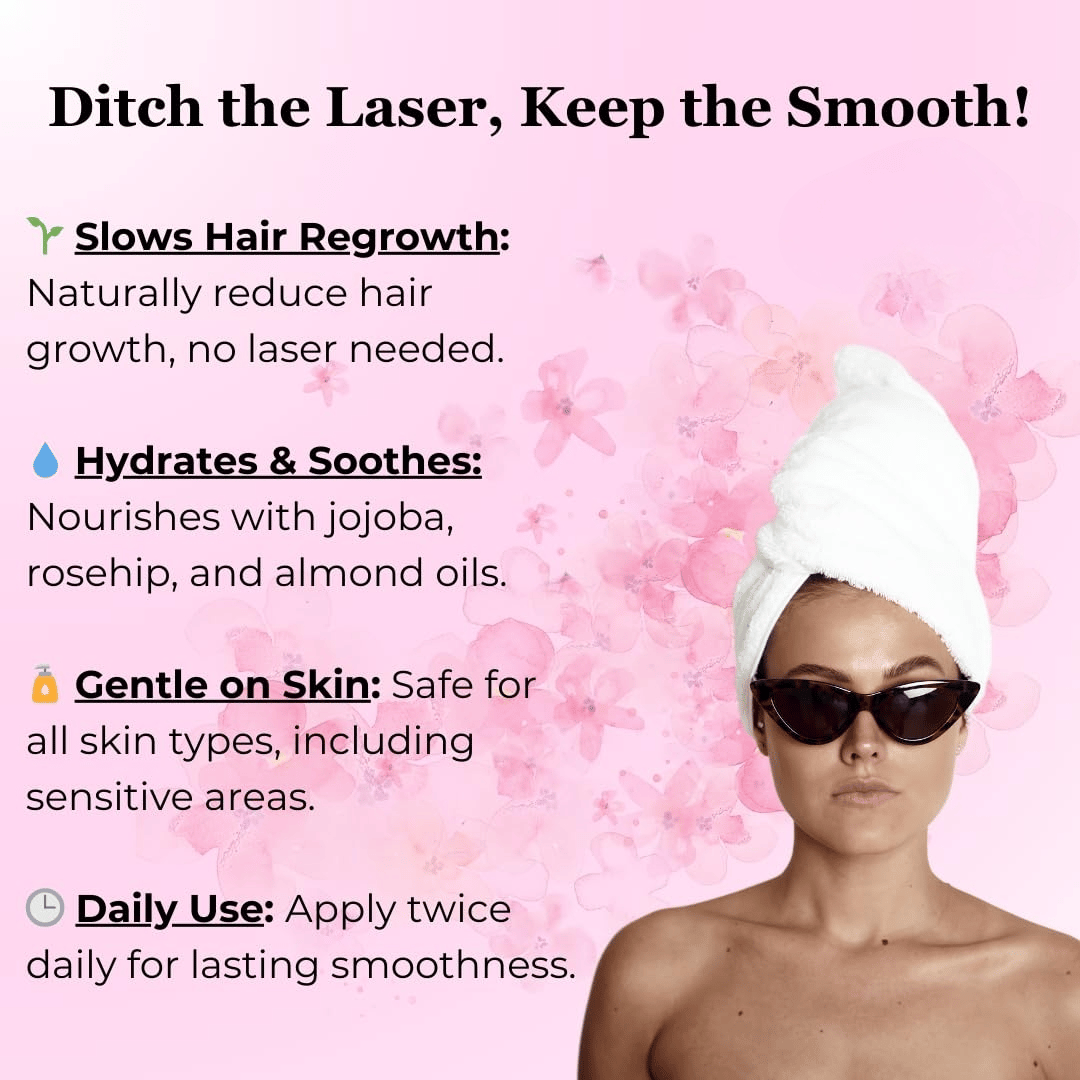 🔥 Bestseller Alert: 50K+ Loved Hair Removal Oil – Quick, Smooth, & Selling Fast!