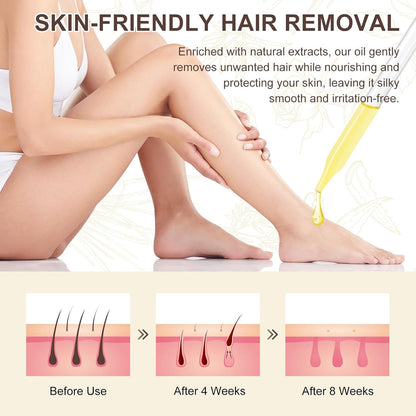 🔥 Bestseller Alert: 50K+ Loved Hair Removal Oil – Quick, Smooth, & Selling Fast!